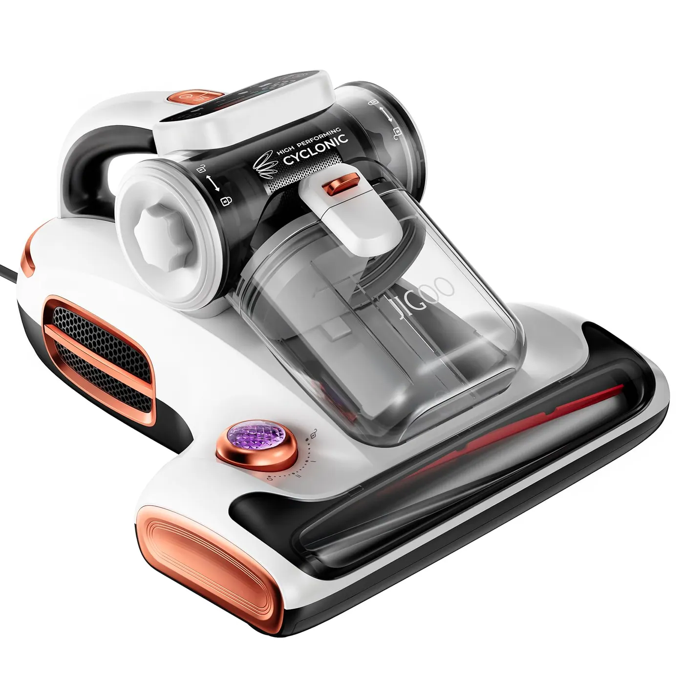 Pearl White Jigoo T600 mattress vacuum